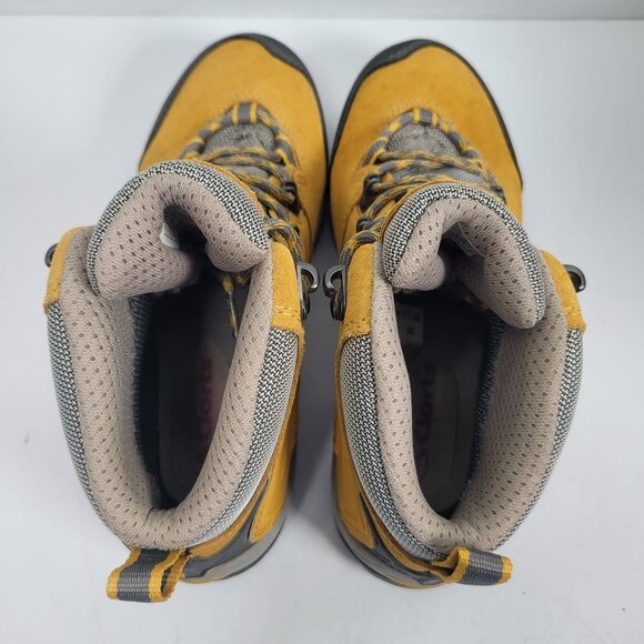 Clorts Women's Waterproof Yellow/Gray Hiking Boots US Size 7 - Picture 5 of 8